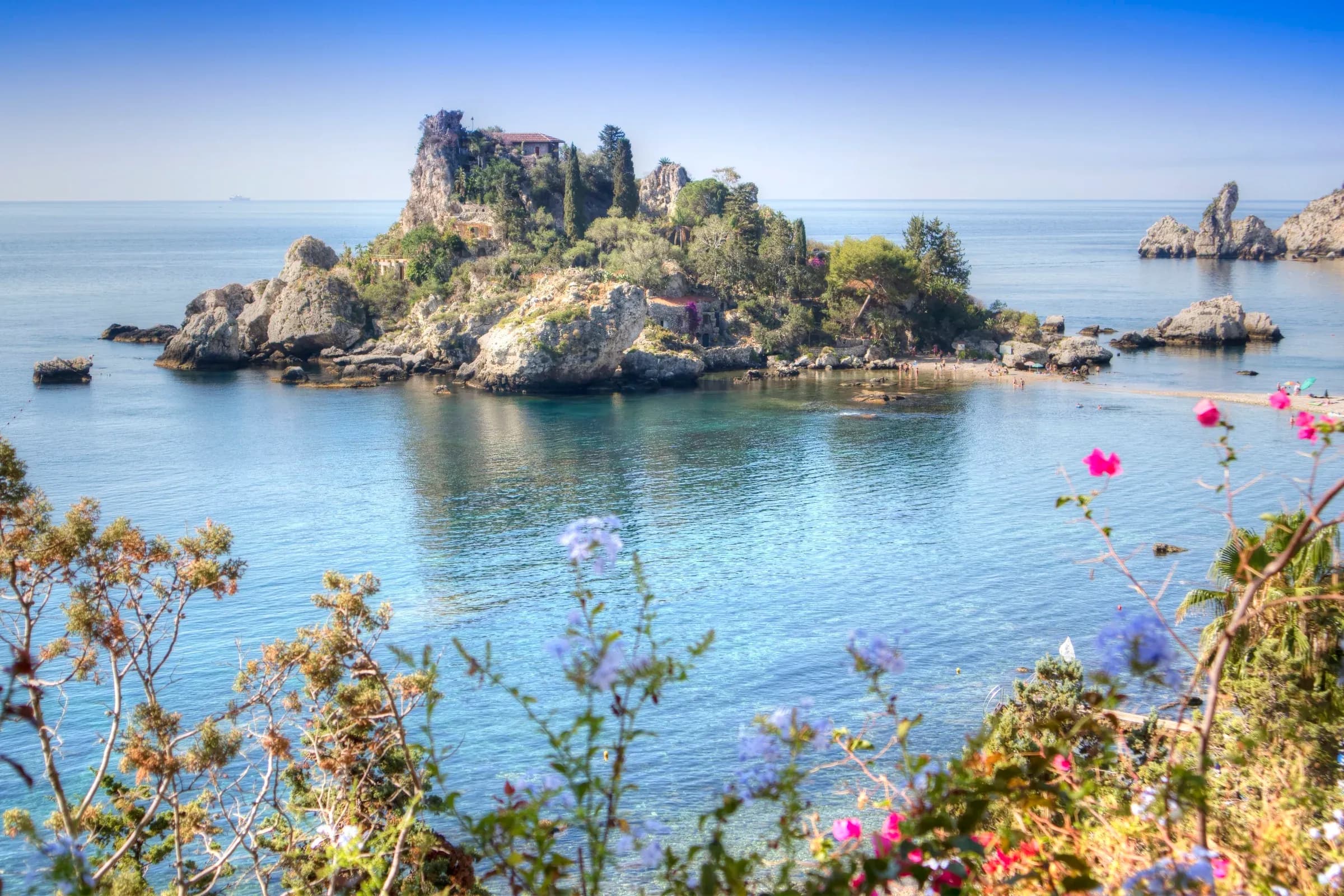 Boat Tour Along the Taormina Coastline
