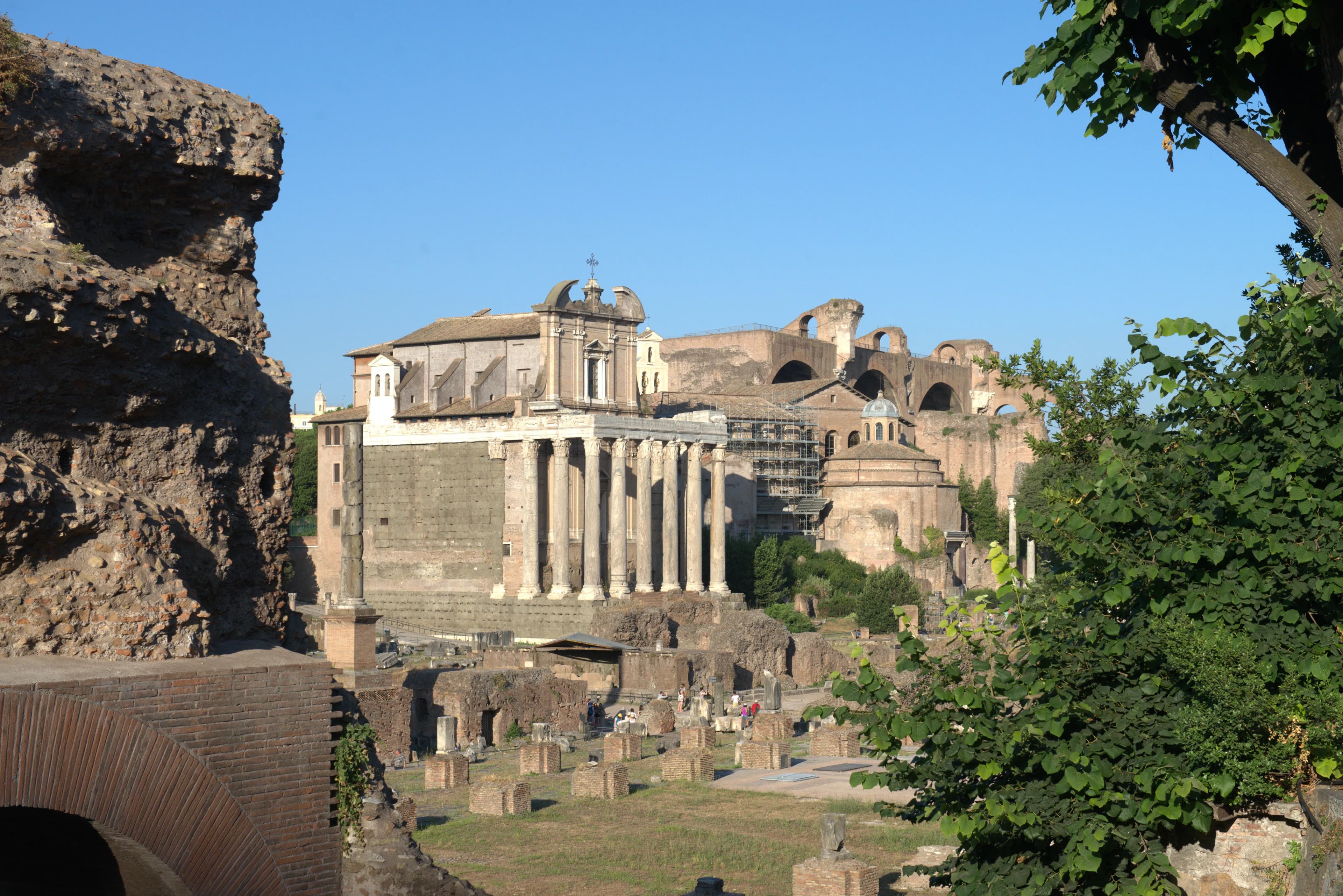Colosseum, the Dungeon, Arena and Roman Forum