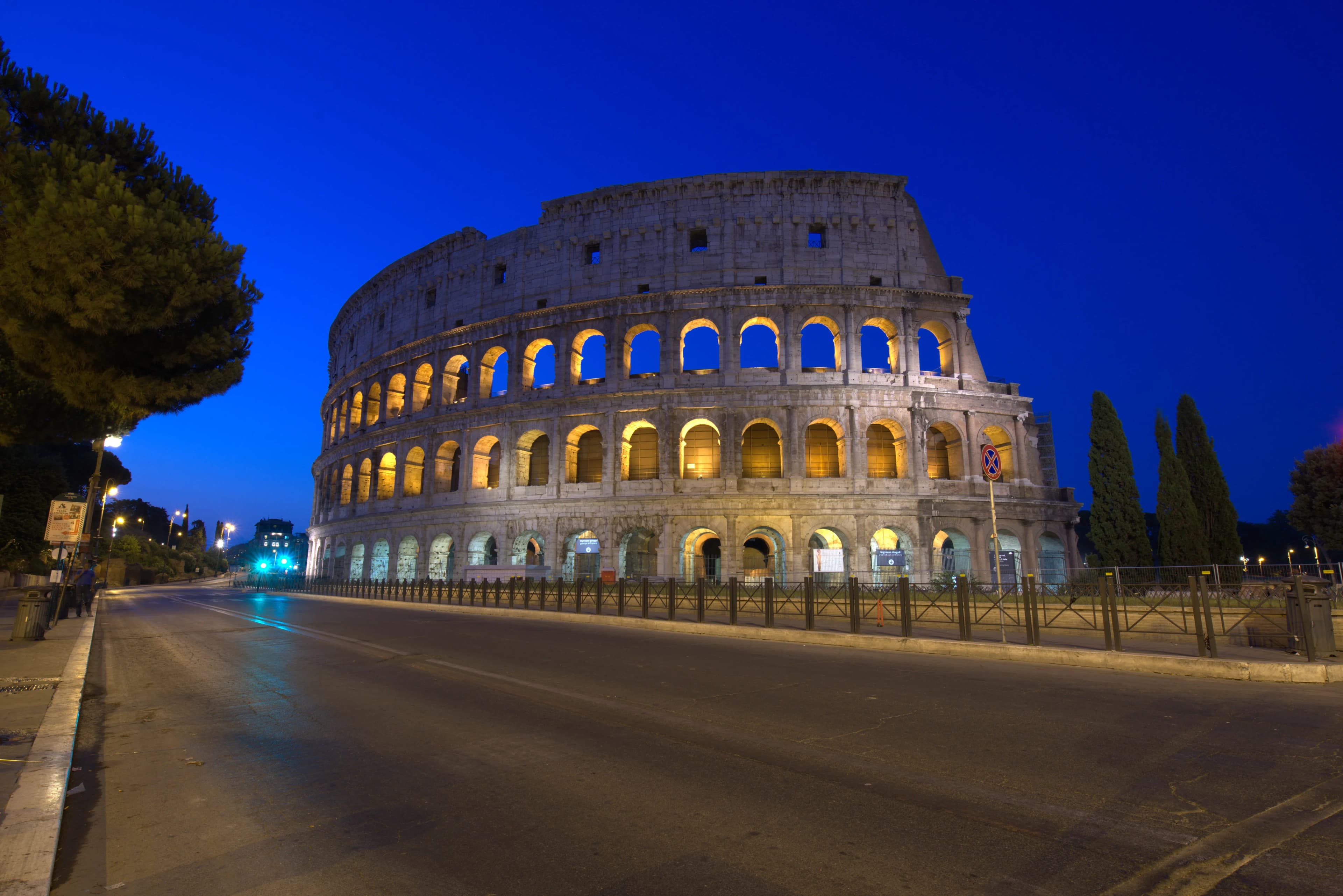 Colosseum and Roman Forum