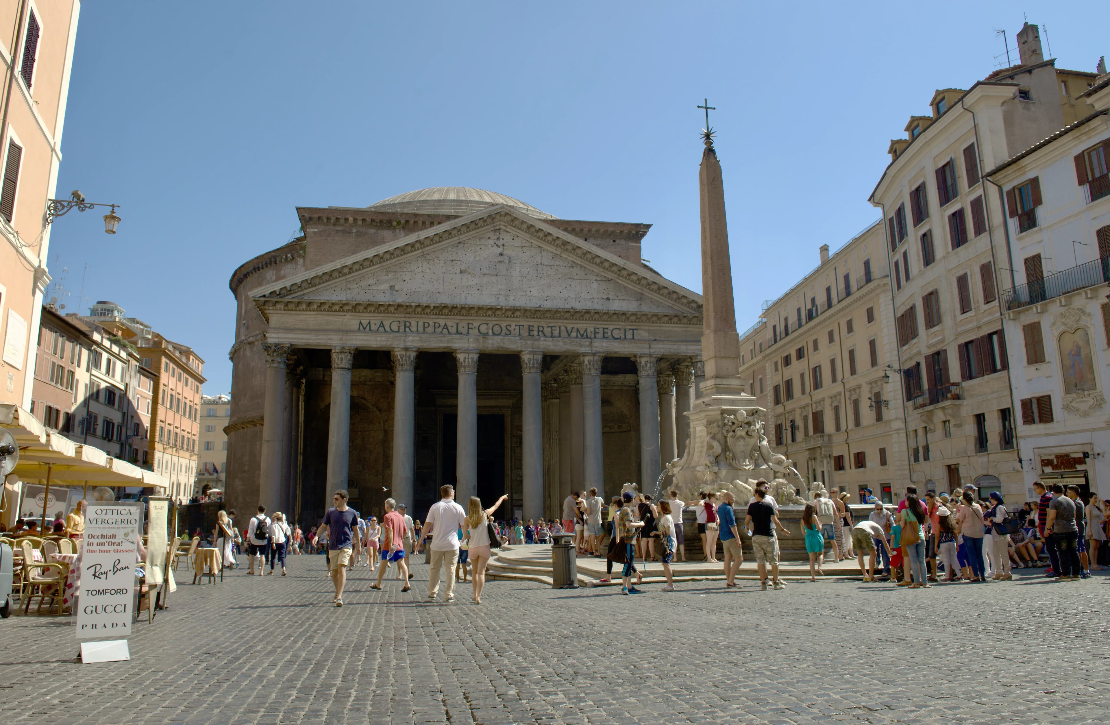 Introductory Walking Tour of Rome and the Pantheon