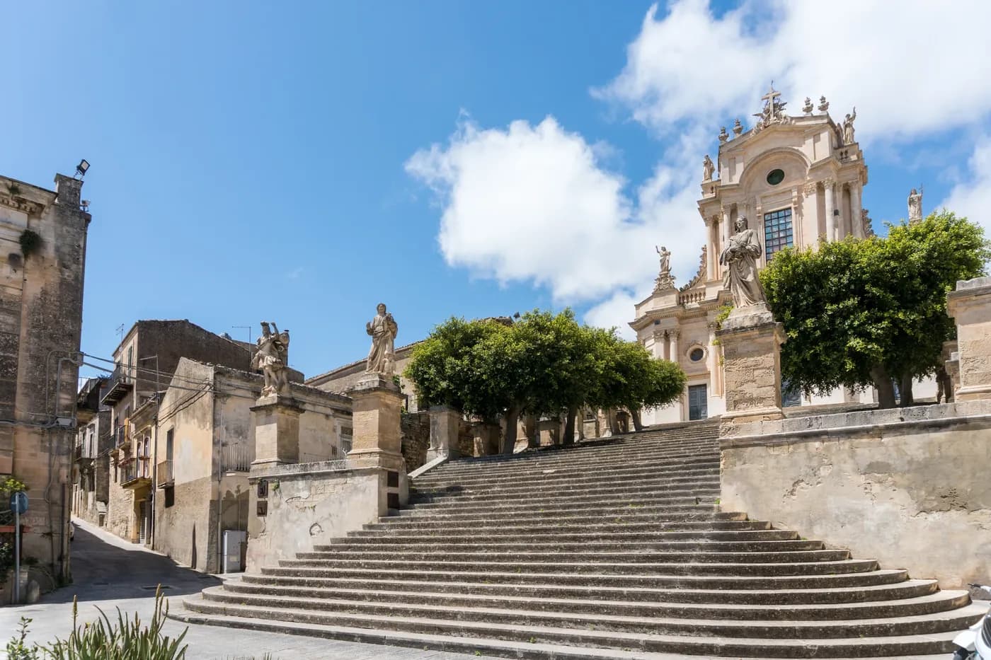 The San Giovanni Evangelista church in Modica, Italy
