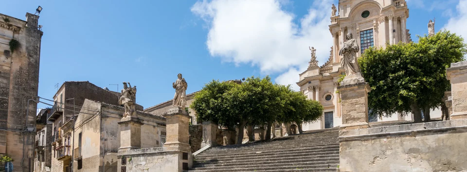 The San Giovanni Evangelista church in Modica, Italy
