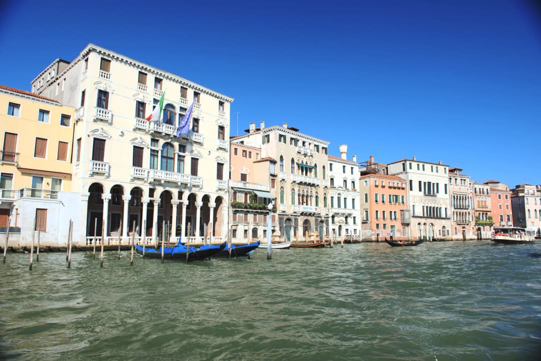 The Grand Canal in Venice, Italy