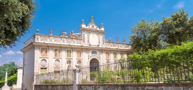 Exterior view of Galleria Borghese in Rome